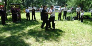 Wing Tsun Kung Fu - pokaz w Komisariacie Rzecznym