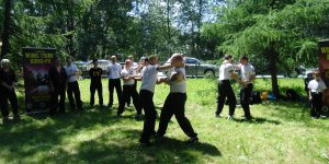 Wing Tsun Kung Fu - pokaz w Komisariacie Rzecznym
