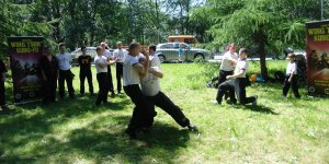 Wing Tsun Kung Fu - pokaz w Komisariacie Rzecznym