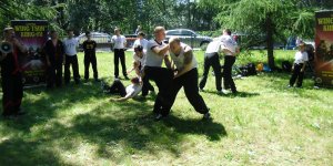 Wing Tsun Kung Fu - pokaz w Komisariacie Rzecznym