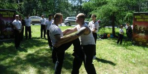 Wing Tsun Kung Fu - pokaz w Komisariacie Rzecznym