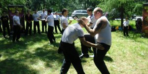 Wing Tsun Kung Fu - pokaz w Komisariacie Rzecznym