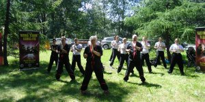Wing Tsun Kung Fu - pokaz w Komisariacie Rzecznym