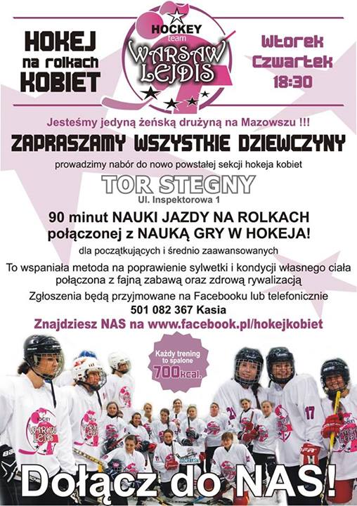 Plakat Warsaw Lejdis