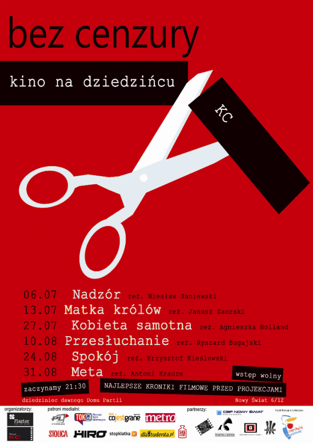 Bez Cenzury - plakat