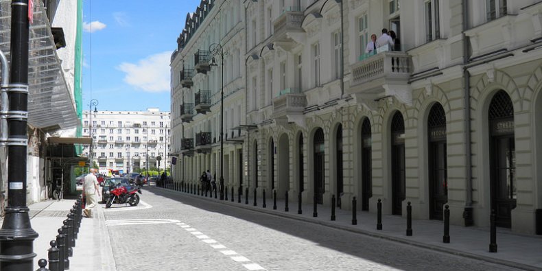 ulica Próżna - kamienica po rewitalizacji