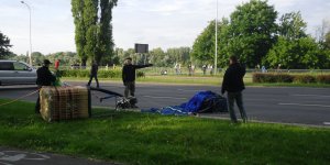 Wojciech Kaczmarek i jego balon