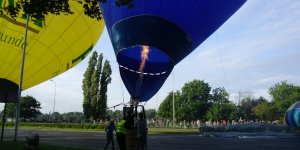 Wojciech Kaczmarek i jego balon