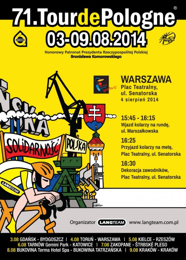 Tour de Pologne - plakat