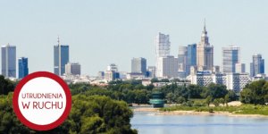 Warszawa - utrudnienia w ruchu