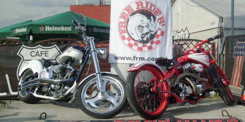 Harleyowo - zdjęcie z pikniku Moto-Ameryka w Liberatorze