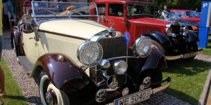 Zabytkowy Mercedes