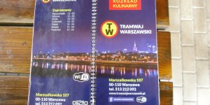 Tramwaj Warszawski - Okładki Menu