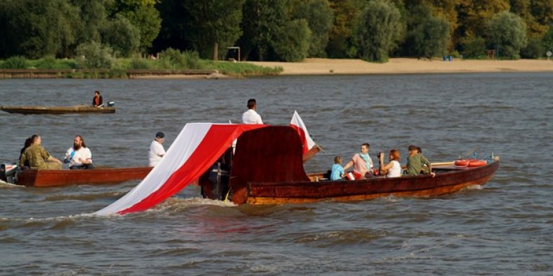 Podziękowanie na Wiśle