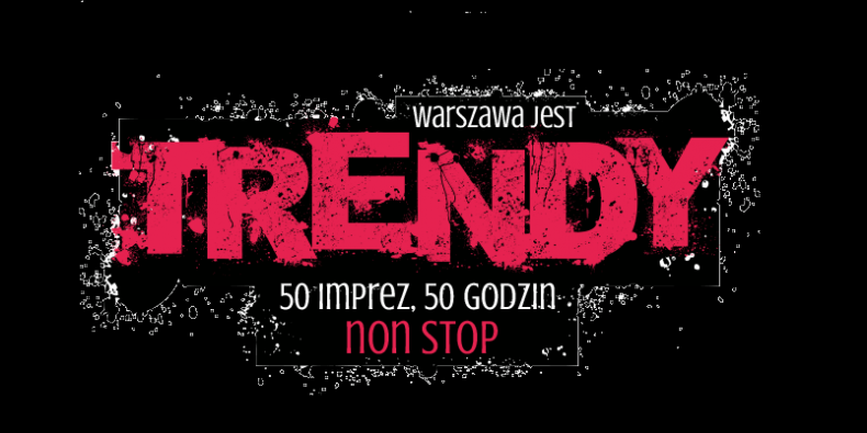 Warszawa jest trendy, logo