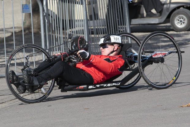 Rafał Tęcza - nr 101. Najmłodszy uczestnik maratonu