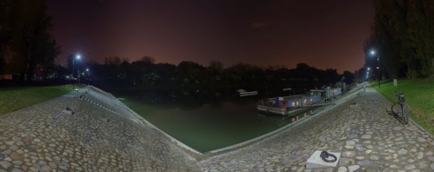 Port Czerniakowski - dom w porcie (patelnia)