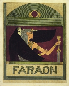 Faraon - jedna z ilustracji nowego wydania powieści Bolesława Prusa