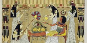 Faraon - jedna z ilustracji nowego wydania powieści Bolesława Prusa