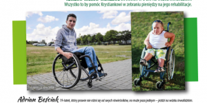 500 km z Rzeszowa do Warszawy - Adrian Beściak pojedzie dla Krystiana