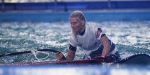 Drugi dzień Halowego Pucharu Świata w Windsurfingu na Stadionie Narodowym w Warszawie na Stadionie Narodowym w Warszawie