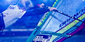 Drugi dzień Halowego Pucharu Świata w Windsurfingu na Stadionie Narodowym w Warszawie na Stadionie Narodowym w Warszawie