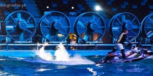 Drugi dzień Halowego Pucharu Świata w Windsurfingu na Stadionie Narodowym w Warszawie na Stadionie Narodowym w Warszawie