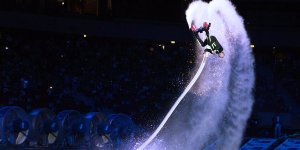 Drugi dzień Halowego Pucharu Świata w Windsurfingu na Stadionie Narodowym w Warszawie na Stadionie Narodowym w Warszawie