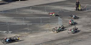 Maraton Handbike 2014 wokół Stadionu Narodowego.