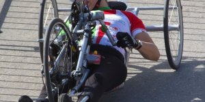 Maraton Handbike 2014 wokół Stadionu Narodowego.