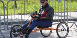 Maraton Handbike 2014 wokół Stadionu Narodowego.