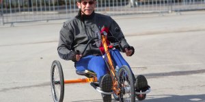 Maraton Handbike 2014 wokół Stadionu Narodowego.