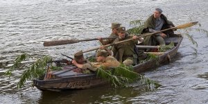 Przeprawa na pomoc Powstańczej Warszawie - rekonstrukcja we wrześniu 2014 r.
