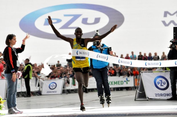 Victor Kipchirchir - zwyciężył w 36. PZU Maratonie Warszawskim