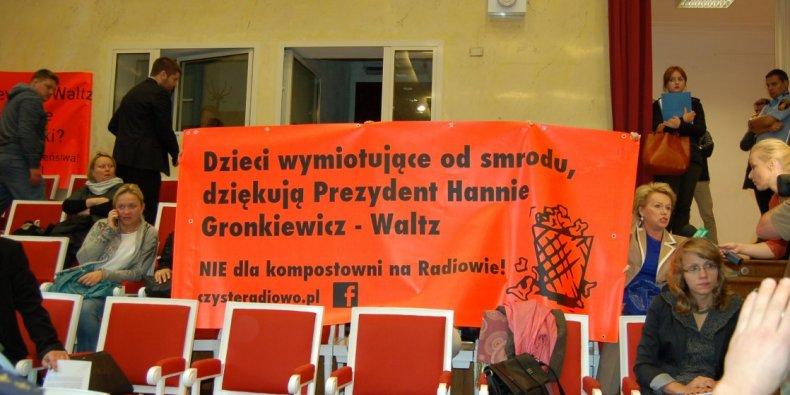 W sprawie likwidacji wysypiska Radiowo