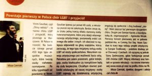 Chór LGBT - informacja o powstaniu