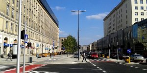 skrzyżowanie ul. Świętokrzyskiej i ul. Mazowieckiej