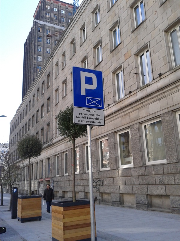Miejsca parkingowe dla Komisji Europejskiej