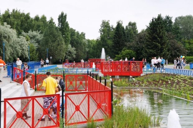 Zrewitalizowany Park im. E. Szymańskiego