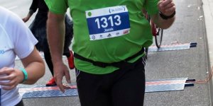 36. PZU Maraton Warszawski - Maciek nr 1313 na trasie