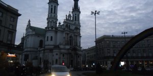 Ochrona Tęczy na Pl. Zbawiciela