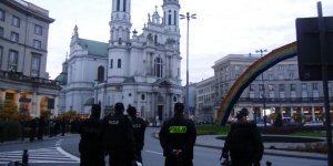 Ochrona Tęczy - policjanci