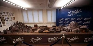 Wedlowska czekoladowa makieta kolejowa