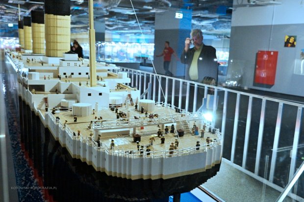 Największa w Polsce wystawa budowli z klocków LEGO góry lodu jakoś nie widać, aż dziwne że nie wpadli na to budowniczowie