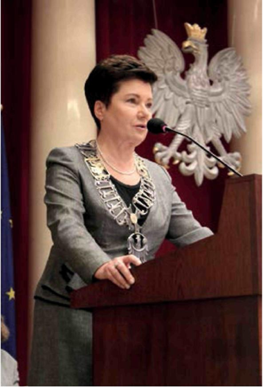 Prezydent Warszawy Hanna Gronkiewicz Waltz