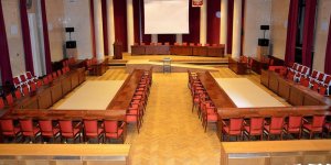Sala Warszawska w PKiN - miejsce obrad Rady Warszawy