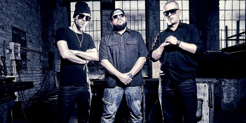 Zespół Prime&Illegance - od lewej: Prime (Krzysztof Sieniawski), Mariusz "Bezik"Bereziak, Al Tonton (Albert Toruński)