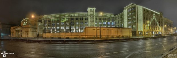 Fabryka Wedla - widok od ulicy Zamoyskiego