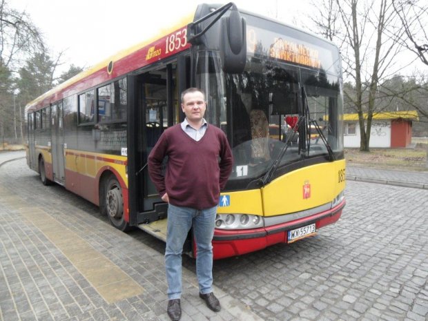 Jarosław Wieczorek, kierowca MZA ratujący życie