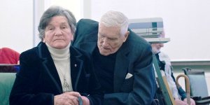 Pani Wanda Traczyk-Stawska ps. Pączek i prof. Witold Kieżun ps. Wypad - Bohaterowie Powstania Warszawskiego i japońskiego filmu